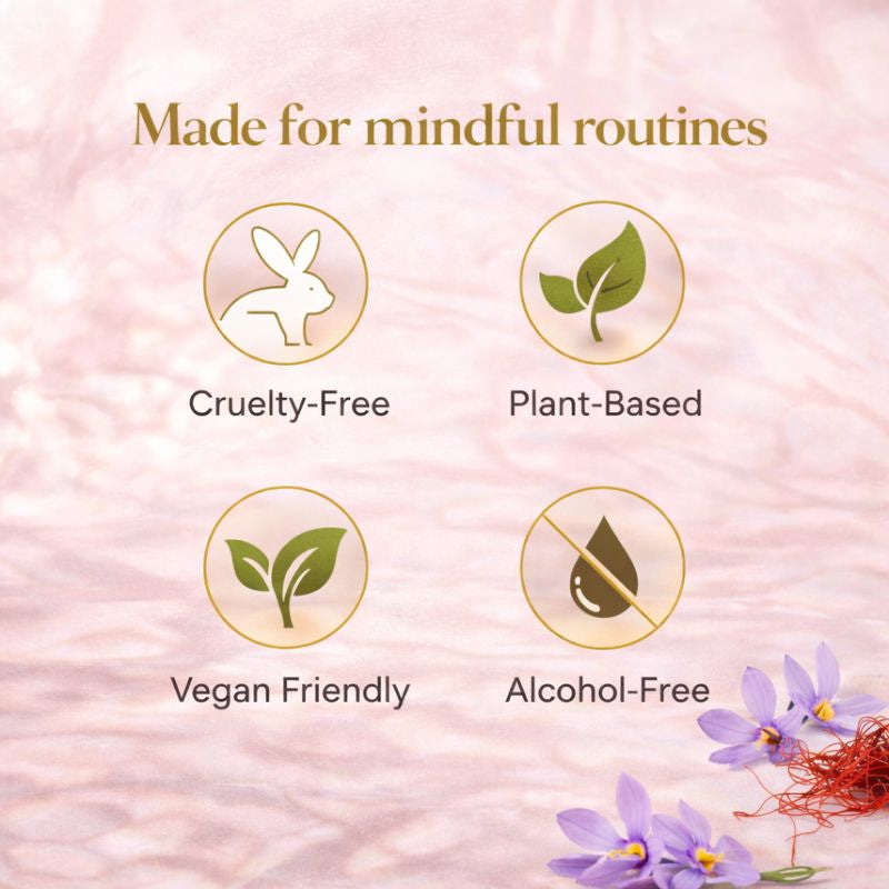 Annoor Saffron Glow Hyaluronic Serum – Brightening, Hydrating, Anti-Dullness, Even-Tone Radiance Booster