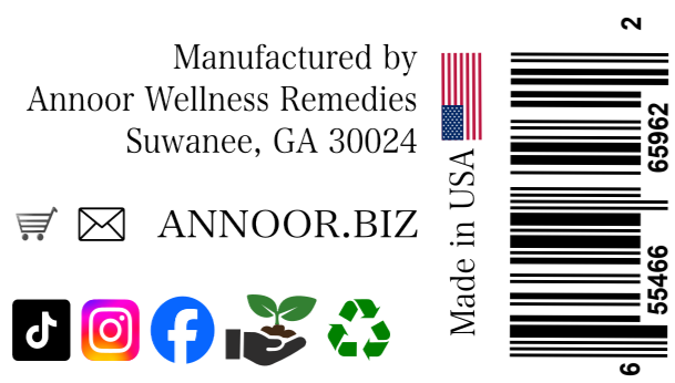 Annoor® Foaming Honey Face Scrub – Ginger • Lemon • Turmeric – Gentle Exfoliation (7 oz)