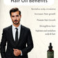 Annoor Ginger Rosemary Hair Oil – Nourish, Strengthen & Revitalize Scalp – Hair Growth & Thickening Oil with Organic Argan, Castor & Jojoba – 2 fl oz – For All Hair Types