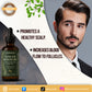 Annoor Ginger Rosemary Hair Oil – Nourish, Strengthen & Revitalize Scalp – Hair Growth & Thickening Oil with Organic Argan, Castor & Jojoba – 2 fl oz – For All Hair Types