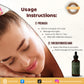 Annoor Ginger Rosemary Hair Oil – Nourish, Strengthen & Revitalize Scalp – Hair Growth & Thickening Oil with Organic Argan, Castor & Jojoba – 2 fl oz – For All Hair Types