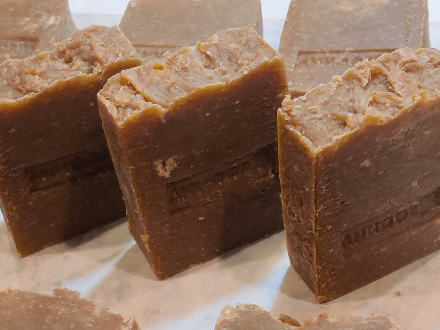 Organic Turmeric Honey Soap with Blackseed Oil Handcrafted