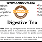 Digestive Harmony Tea by Annoor | 4 Oz | Helps Heartburn, Bloating, Constipation and Indigestion, Happy Tummy!