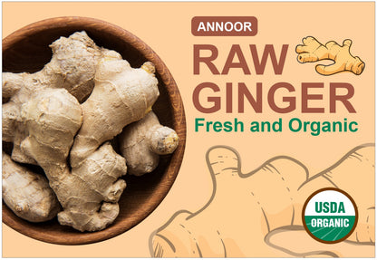 Organic Ginger Root - USDA Approved