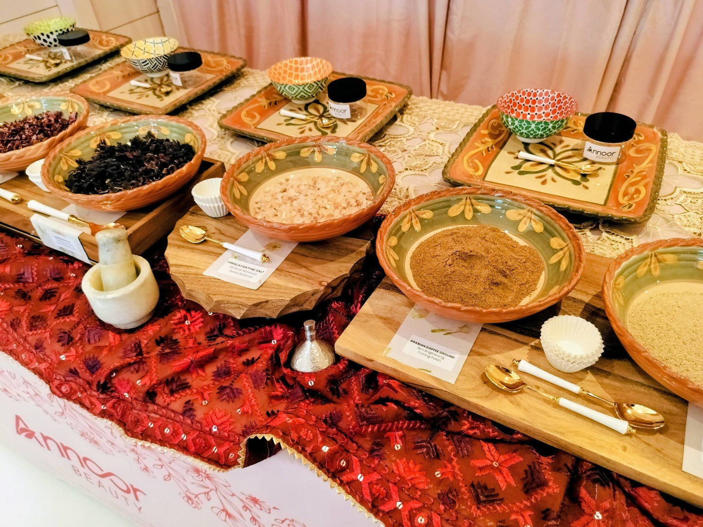 The Annoor Self-Care & Skincare Workshop Create. Own it. Glow with it.